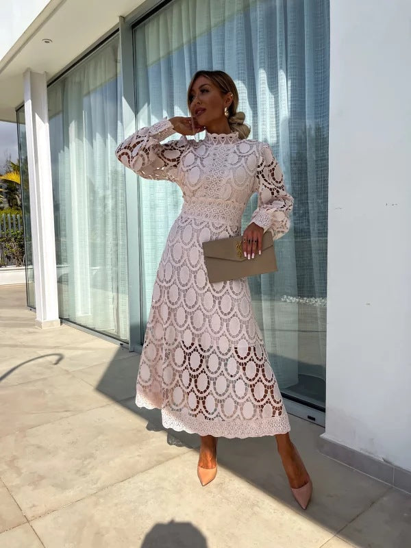 Rose | Stylish French Lace Dress