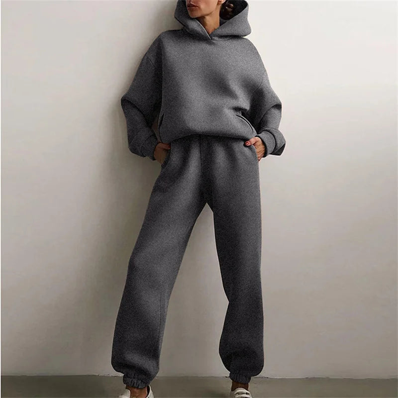 Isabella | Oversized Fleece Tracksuit