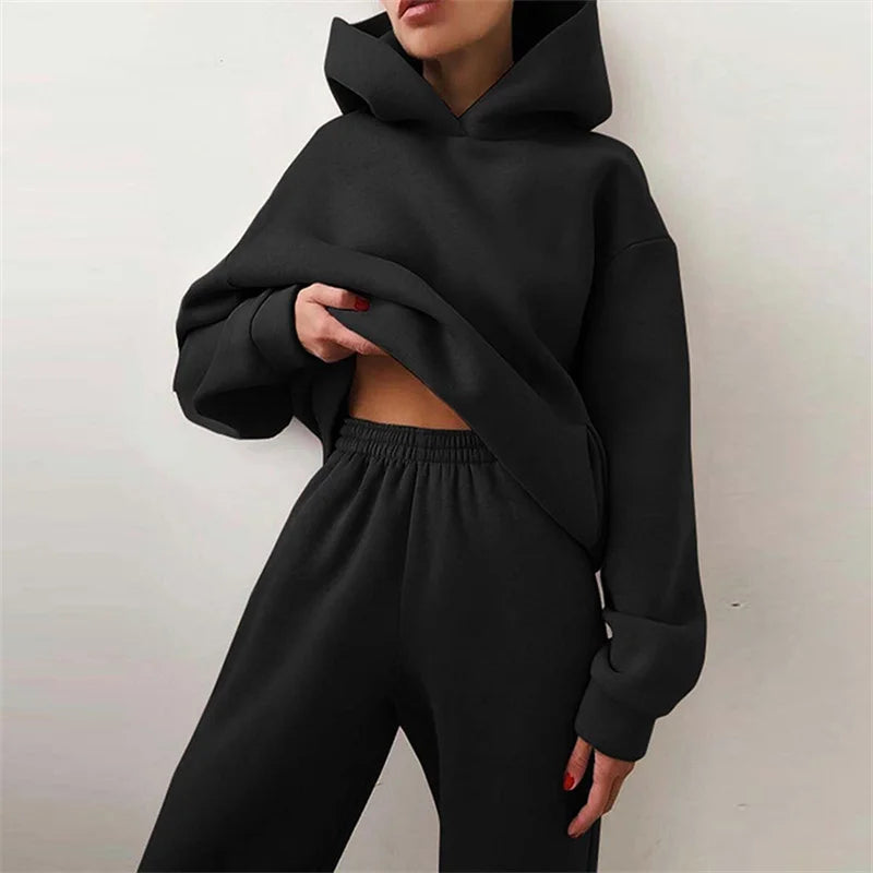 Isabella | Oversized Fleece Tracksuit