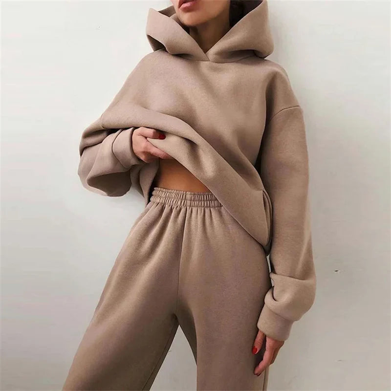 Isabella | Oversized Fleece Tracksuit