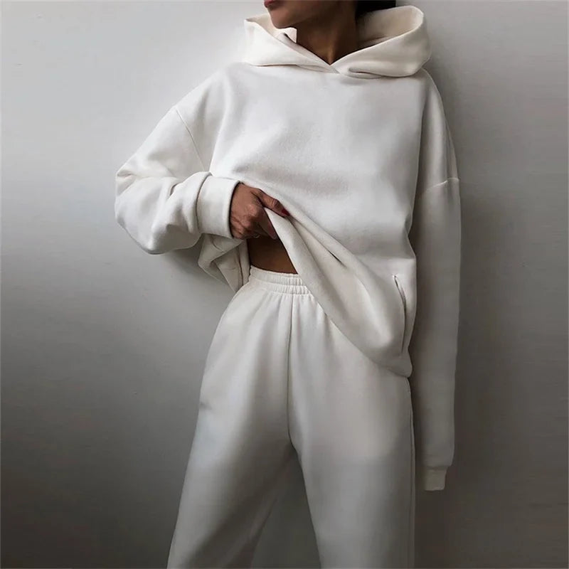 Isabella | Oversized Fleece Tracksuit
