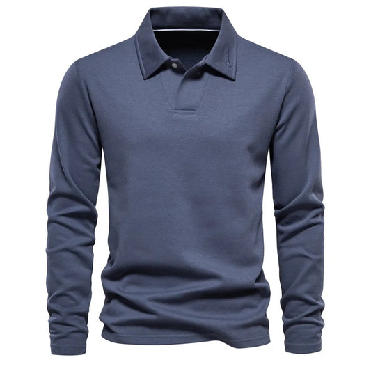 DALTON | LONG-SLEEVE POLO SHIRT