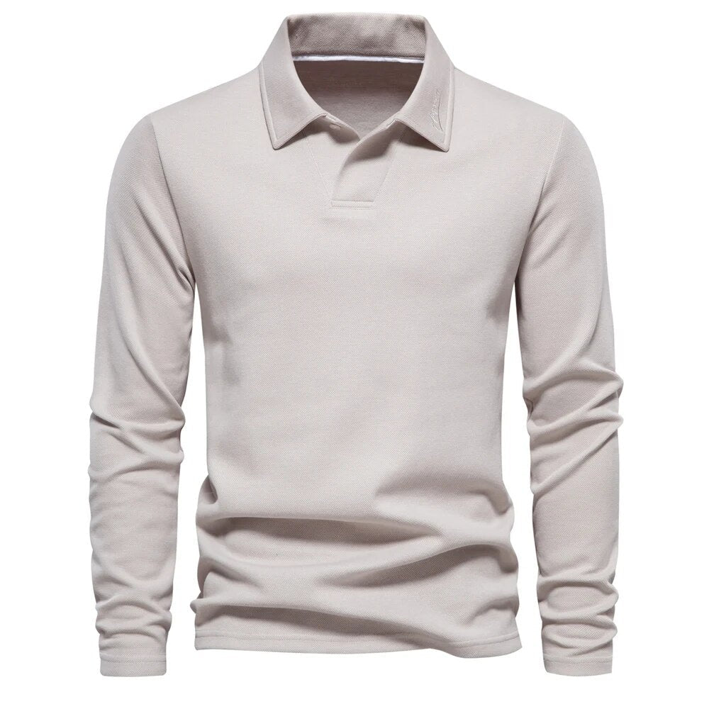 DALTON | LONG-SLEEVE POLO SHIRT