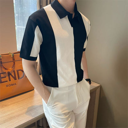 Nico | Trendy Striped Polo Shirt