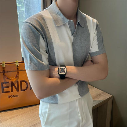 Nico | Trendy Striped Polo Shirt