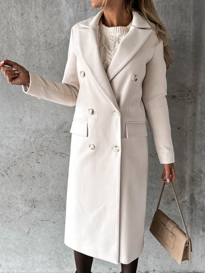 Sophia™ | Classic Double-Breasted Coat