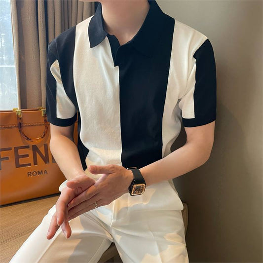 Nico | Trendy Striped Polo Shirt