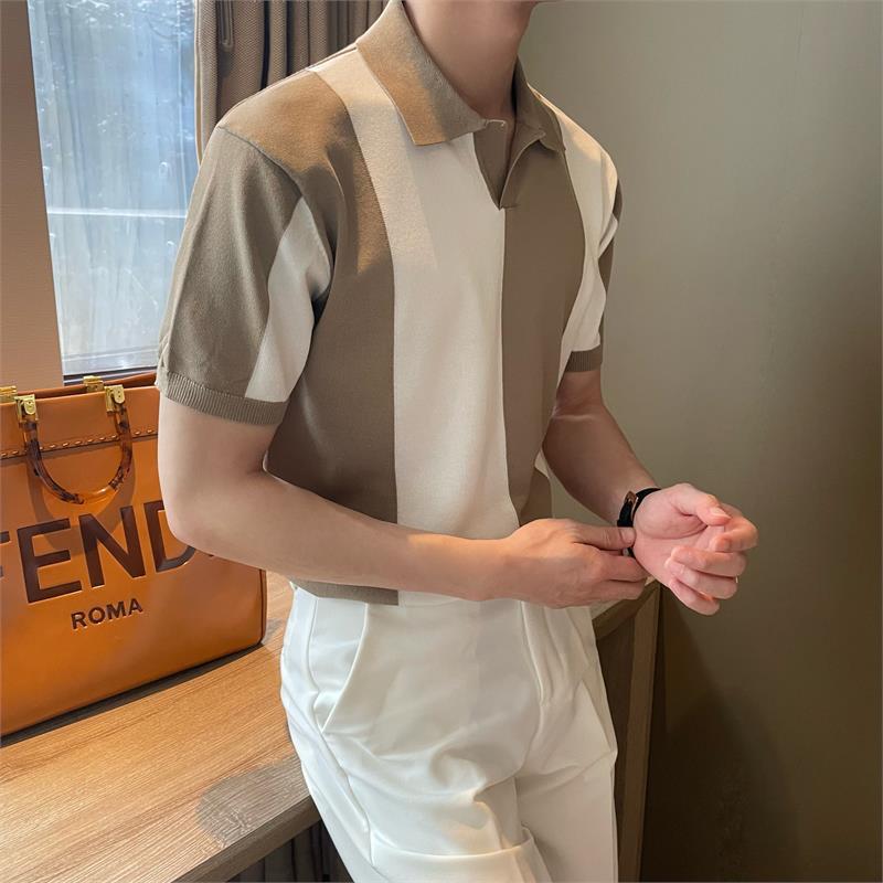 Nico | Trendy Striped Polo Shirt