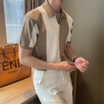 Nico | Trendy Striped Polo Shirt