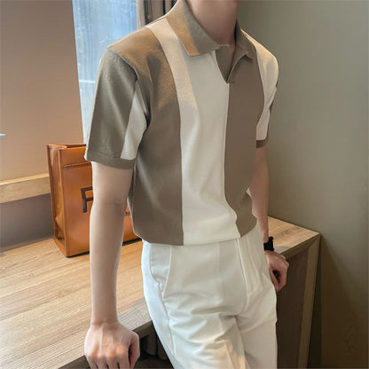 Nico | Trendy Striped Polo Shirt