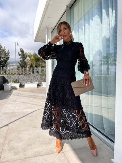 Rose | Stylish French Lace Dress