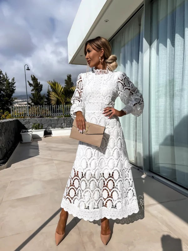 Rose | Stylish French Lace Dress