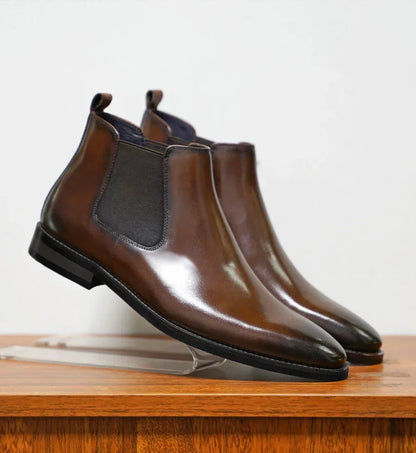 HARRY | LEATHER CHELSEA BOOTS