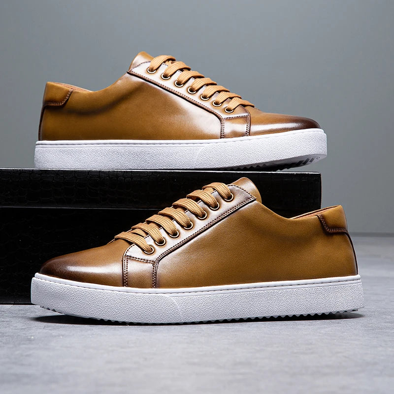 FRANCO | MEN'S LEATHER SNEAKER