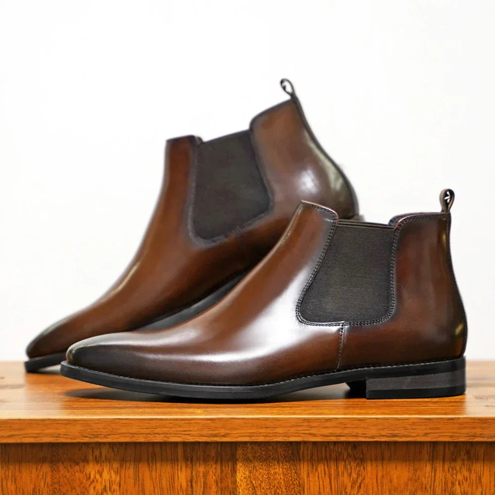 HARRY | LEATHER CHELSEA BOOTS