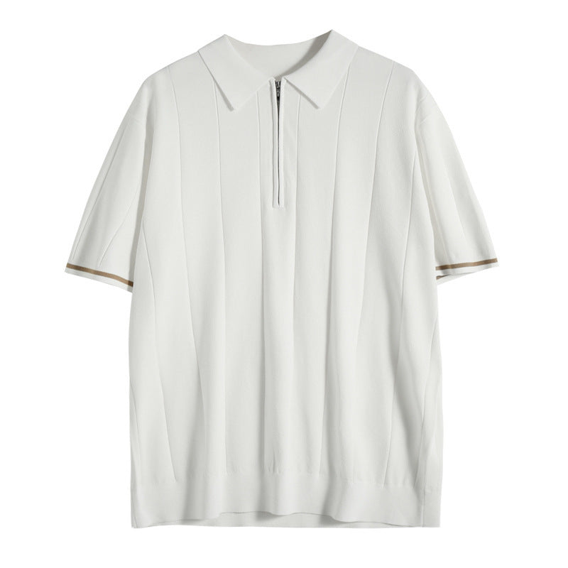 LOZANO LOPEZ | ZIP POLO SHIRT