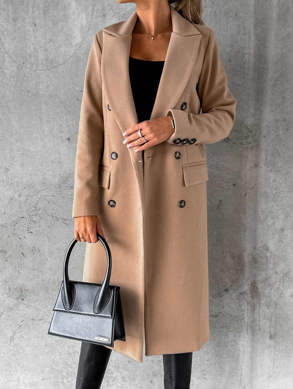 Sophia™ | Classic Double-Breasted Coat