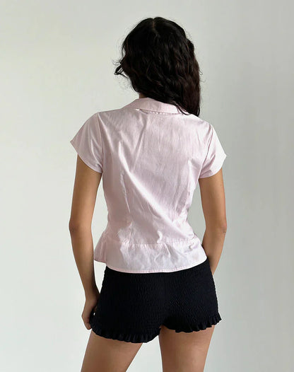 Aria | Ruffle Sleeve Blouse